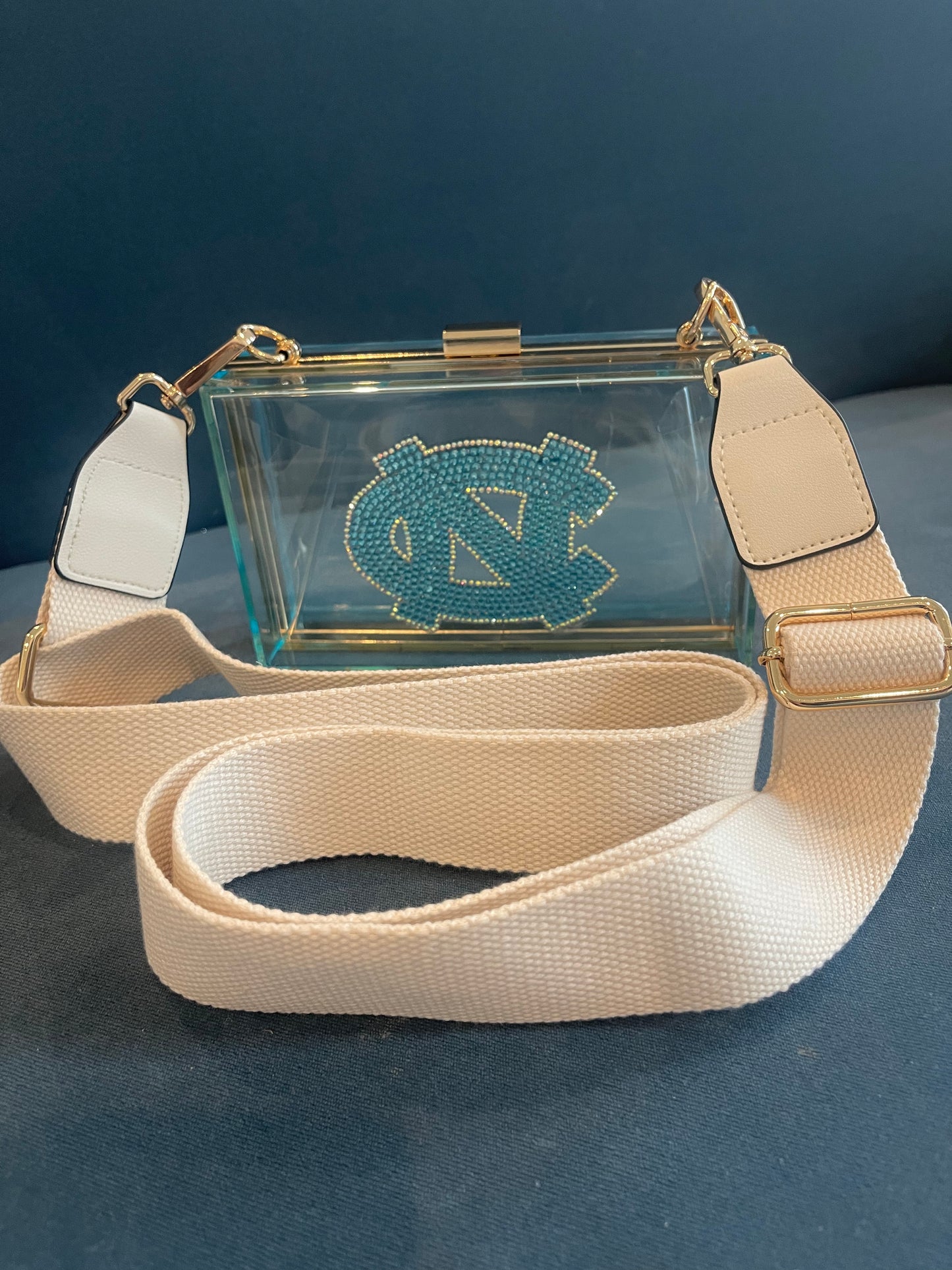Custom Clutch with Canvas Strap